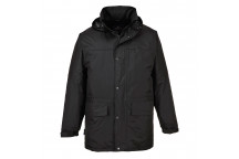 S523 Oban Fleece Lined Jacket Black Medium