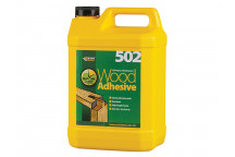 Everbuild 502 All Purpose Weatherproof Wood Adhesive 5 litre