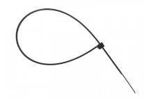 ForgeFix Cable Tie Black 4.8 x 368mm (Bag 100)