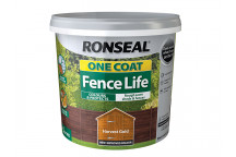 Ronseal One Coat Fence Life Harvest Gold 5 litre