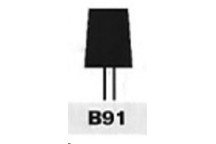 Mounted Points B Shape (Shank Diameter 3mm) B91