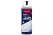 PlastiKote Twist & Spray Radiator Satin White 400ml