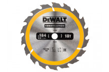 DEWALT Portable Construction Circular Saw Blade 184 x 16mm x 18T