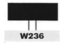 Mounted Points W Shape (Shank Diameter 3mm) W236