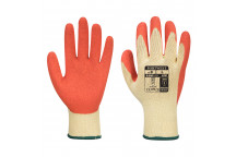 A100 Grip Glove - Latex Orange Large