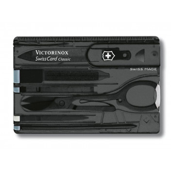 Victorinox SwissCard Translucent Onyx Blister Pack