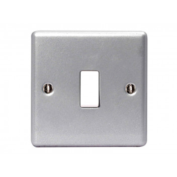 Masterplug Metal Clad 2-Way 1-Gang Light Switch