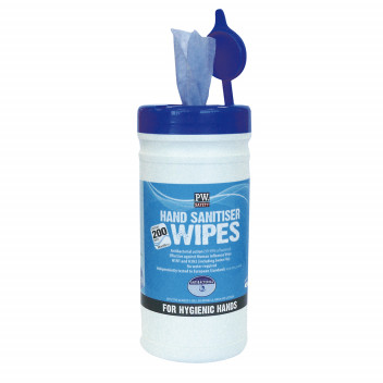 IW40 Hand Sanitiser Wipes (200 Wipes) Blue