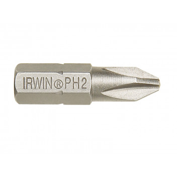 IRWIN Screwdriver Bits Phillips PH2 25mm (Pack 10)