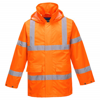 S160 Hi-Vis Lite Traffic Jacket Orange Large