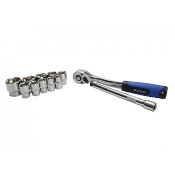 BlueSpot Tools Socket Set of 12 Metric 3/8in Drive