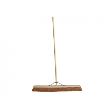 Faithfull Broom Soft Coco 900mm (36in) + Handle & Stay