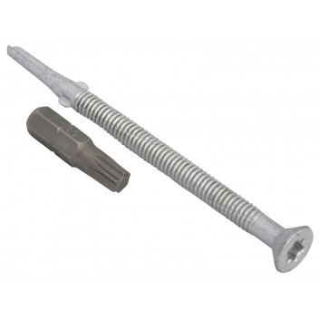 ForgeFix TechFast Roofing Screw Timber - Steel Heavy Section 5.5 x 85mm Pack 50